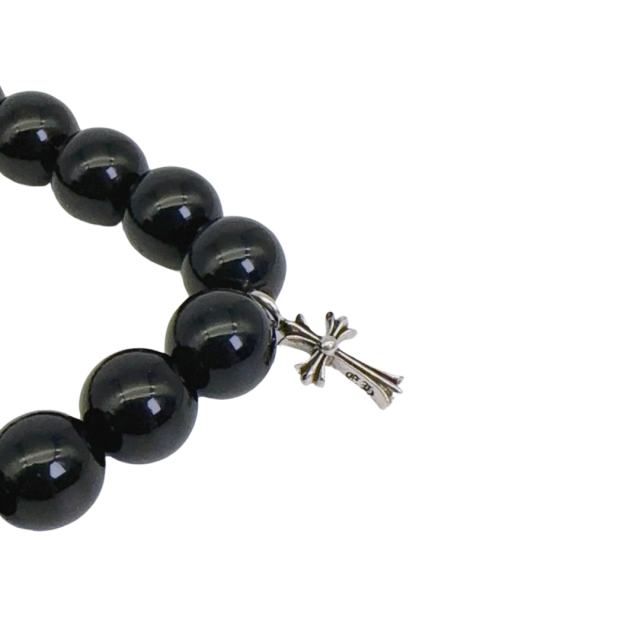 Obsidian Turquoise Cross Beaded Bracelet 7 colors
