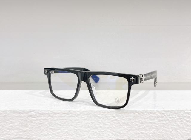 1:1 quality version Square frame temples cross logo glasses 8 colors