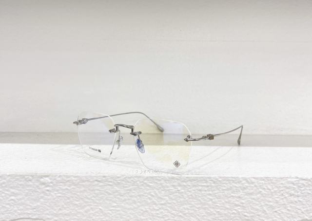 1:1 quality version Rimless glasses with large lenses 4 colors