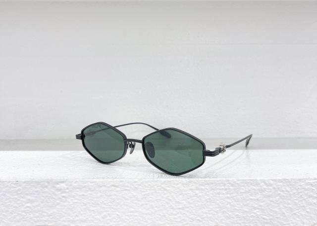 1:1 quality version Diamond shaped metal frame glasses 4 colors