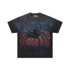 Vale Forever Spider Print Washed Version Tee