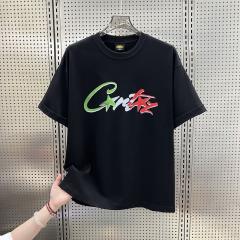 Corteiz Tee White Black