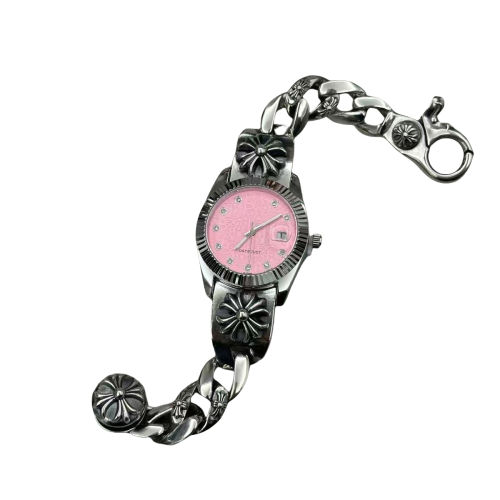 Vintage Crucifix Flower Bracelet Watch 6 colors