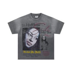 Vale Forever Portrait Print Washed Version Tee 2 colors