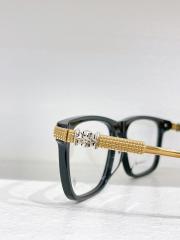 1:1 quality version Crucifix Embellished Lightweight Square Frame Glasses 4 colors