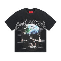 Godspeed Skull T-Shirt Black