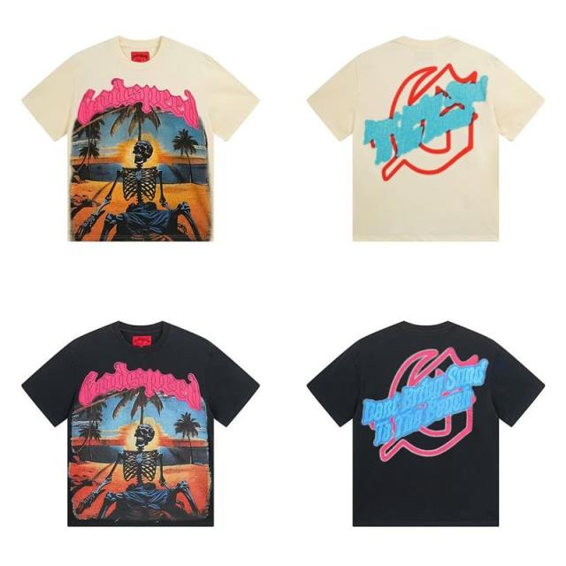 Godspeed Sunset T-Shirt Beige Black