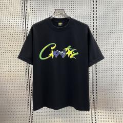 Corteiz Tee White Black