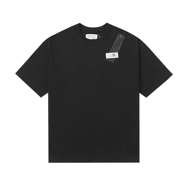 Maison Margiela MM6 T-Shirt Black White