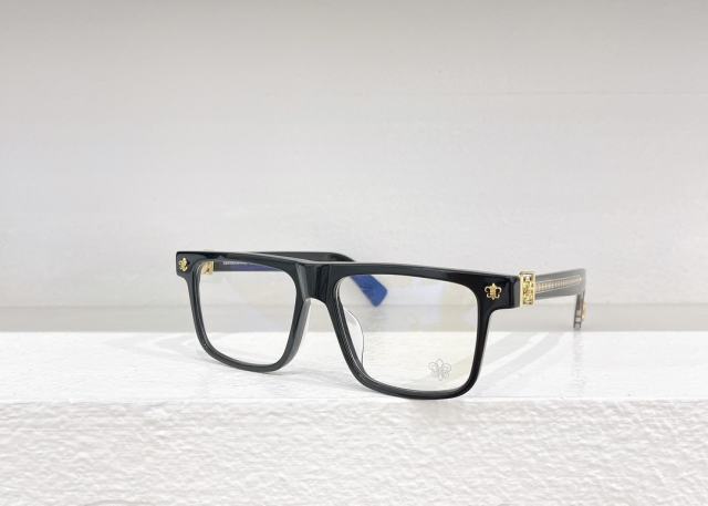 1:1 quality version Square frame temples cross logo glasses 8 colors