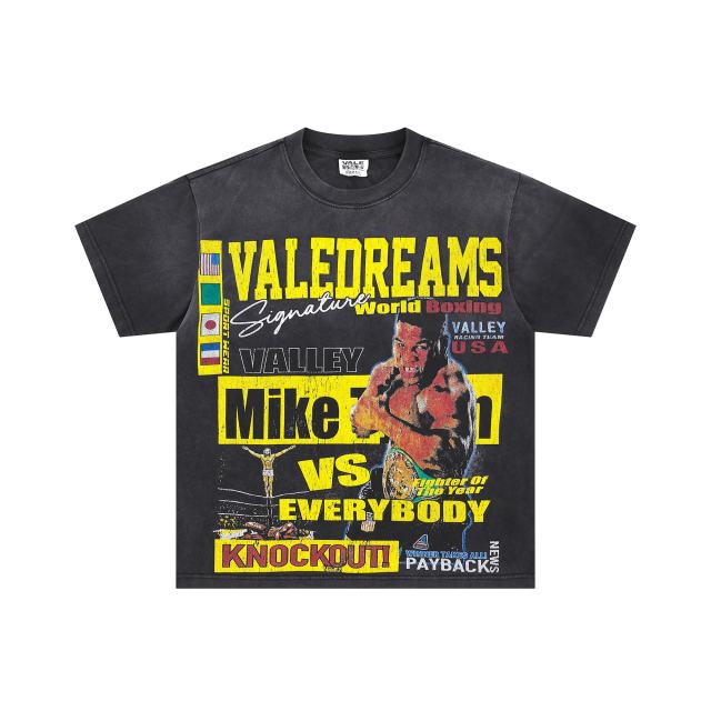 Vale Forever Boxer Poster Print Washed Version Tee