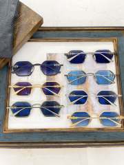 1:1 quality version polygonal glasses 7 colors