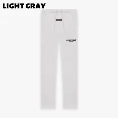 Hos Sale Fear of God Straight Sweat Pants Clean Fits