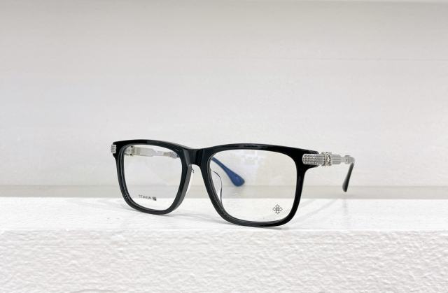 1:1 quality version Crucifix Embellished Lightweight Square Frame Glasses 4 colors