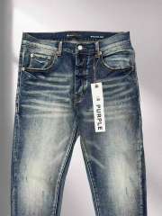 1:1 quality version Purple Washed blue Jeans
