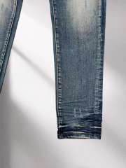1:1 quality version Purple Washed blue Jeans