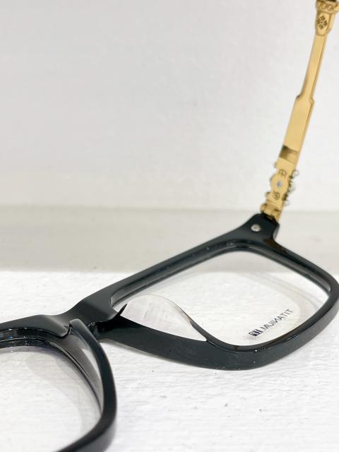 1:1 quality version Crucifix Embellished Lightweight Square Frame Glasses 4 colors