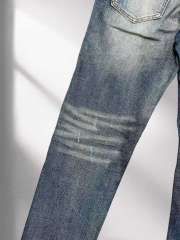 1:1 quality version Purple Washed blue Jeans