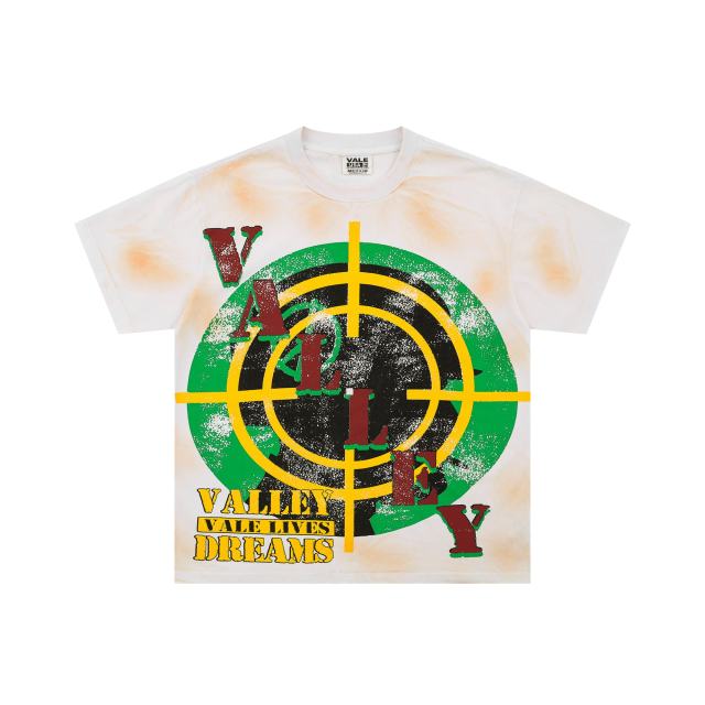Vale Forever Sniper Letter Printed Washed Version Tee 2 colors