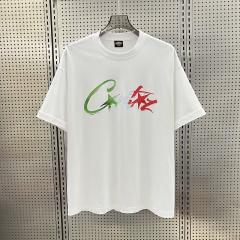 Corteiz Tee White Black