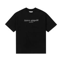 Maison Margiela MM6 T-Shirt Black White