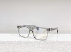1:1 quality version Square frame temples cross logo glasses 8 colors