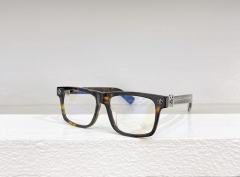 1:1 quality version Square frame temples cross logo glasses 8 colors