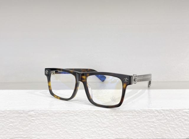 1:1 quality version Square frame temples cross logo glasses 8 colors