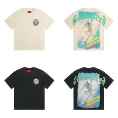 Godspeed Skull T-Shirt Beige Black