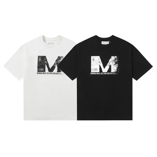 Maison Margiela MM6 T-Shirt Black White