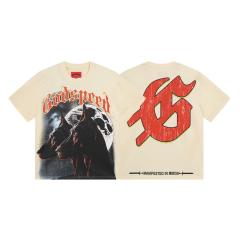 Godspeed Dogs T-Shirt Beige Black