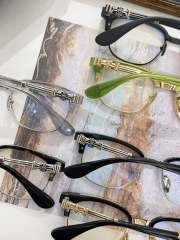 1:1 quality version Semi-metal rimmed glasses 6 colors