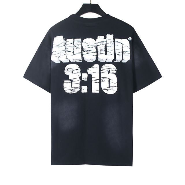 Hellstar Shouting portrait Print Washed Version Tee