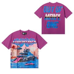 Godspeed Boat Print Tee 2 colors