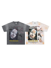 Vale Forever Portrait Print Washed Version Tee 2 colors