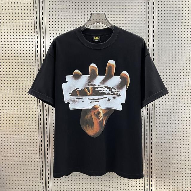 Corteiz Tee White Black