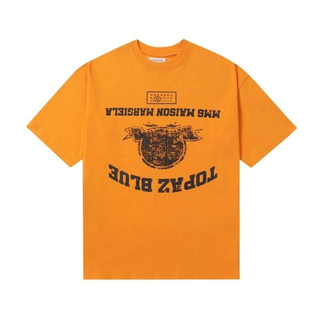 Maison Margiela MM6 T-Shirt Black Orange