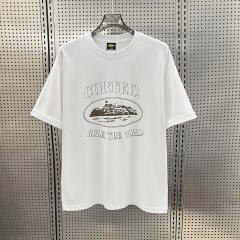 Corteiz Tee White Black