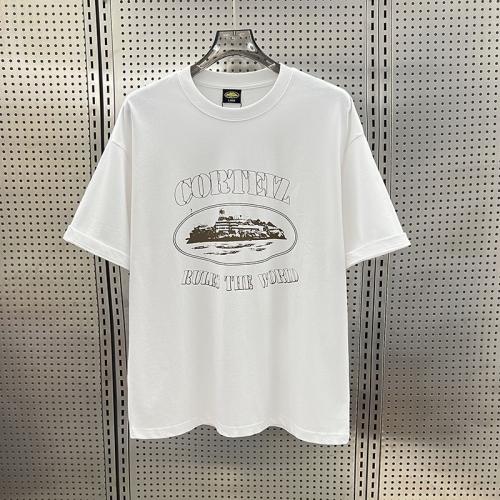 Corteiz Tee White Black