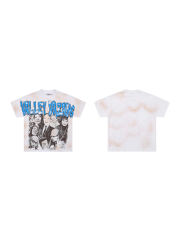 Vale Forever Crowd Lettering Print Washed Version Tee