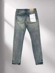 1:1 quality version Purple Small Ripped Jeans