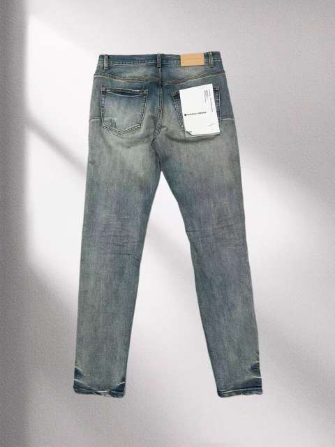 1:1 quality version Purple Small Ripped Jeans
