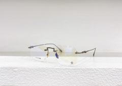 1:1 quality version Rimless glasses with large lenses 4 colors