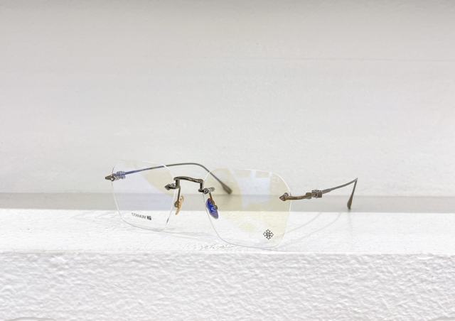 1:1 quality version Rimless glasses with large lenses 4 colors