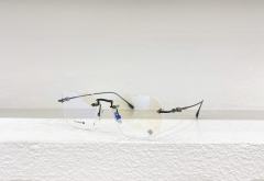 1:1 quality version Rimless glasses with large lenses 4 colors