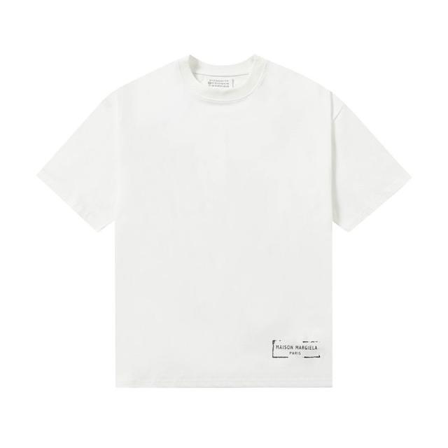 Maison Margiela MM6 T-Shirt Black White