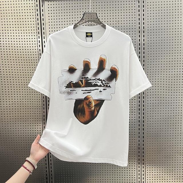 Corteiz Tee White Black