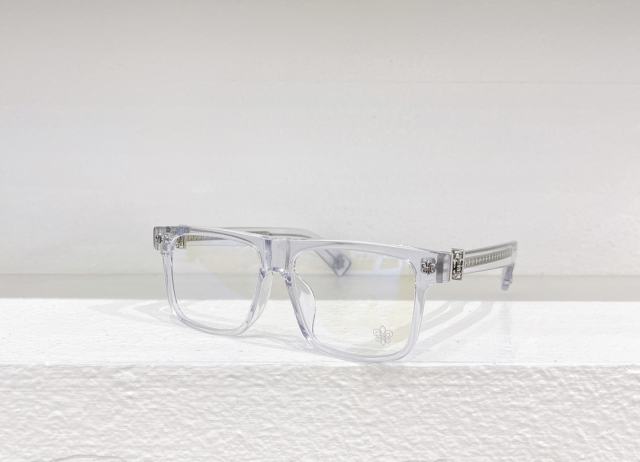 1:1 quality version Square frame temples cross logo glasses 8 colors