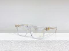 1:1 quality version Square frame temples cross logo glasses 8 colors