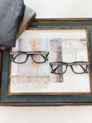 1:1 quality version Double cross rimmed glasses 4 colors